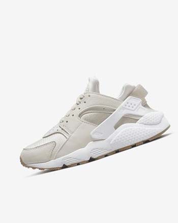 Zapatillas Nike Air Huarache Mujer Kaki Marrones Claro Blancas | CR2499