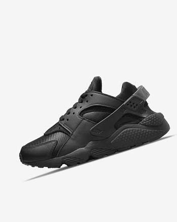 Zapatillas Nike Air Huarache Mujer Negras Gris Oscuro Negras | CR4949