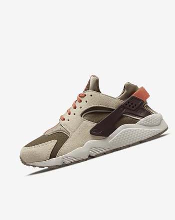 Zapatillas Nike Air Huarache SP Mujer Kaki Burdeos | CR4541