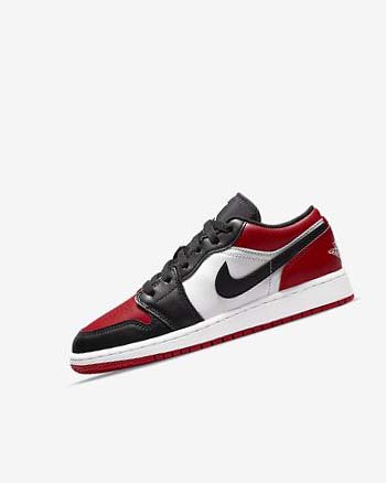 Zapatillas Nike Air Jordan 1 Low Niño Rojas Negras Blancas | CR5060