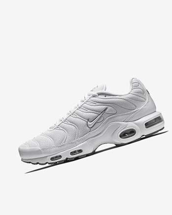 Zapatillas Nike Air Max Plus Hombre Blancas Negras Gris Blancas | CR2461