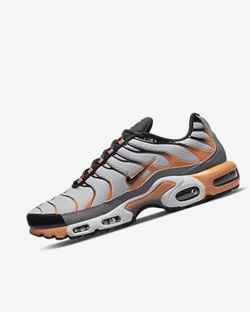 Zapatillas Nike Air Max Plus Hombre Gris Gris Amarillo Oscuro Negras | CR2816