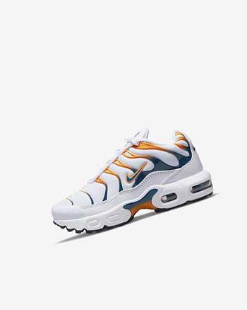 Zapatillas Nike Air Max Plus Niña Blancas Negras | CR3161