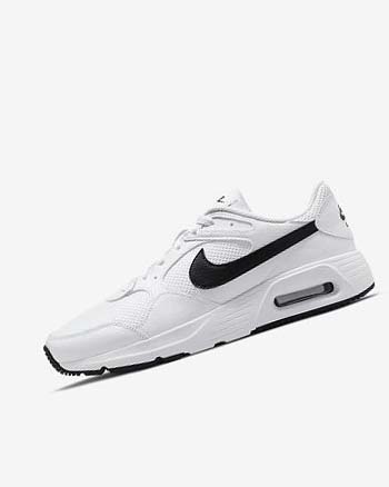 Zapatillas Nike Air Max SC Hombre Blancas Blancas Negras | CR5070