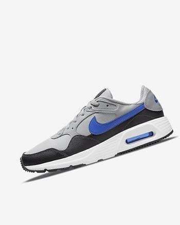 Zapatillas Nike Air Max SC Hombre Gris Claro Gris Oscuro Blancas Azul Real | CR2880