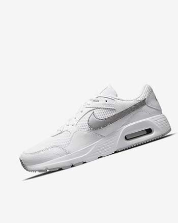 Zapatillas Nike Air Max SC Mujer Blancas Plateadas Metal Plateadas | CR5247