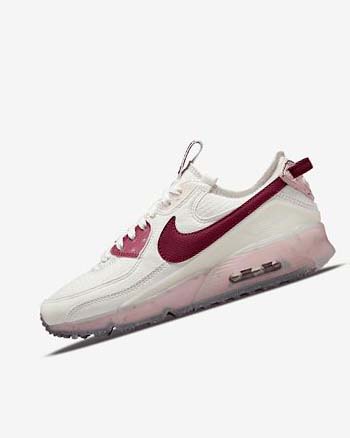 Zapatillas Nike Air Max Terrascape 90 Mujer Blancas Rosas Burdeos | CR5069