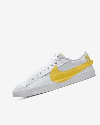 Zapatillas Nike Blazer Low Jumbo Hombre Blancas Negras Naranjas | CR5392