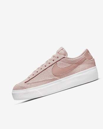 Zapatillas Nike Blazer Low Platform Mujer Rosas Blancas Rosas Rosas | CR2937