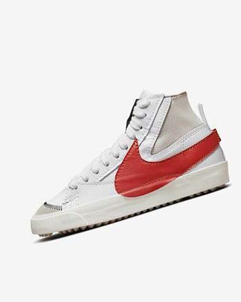 Zapatillas Nike Blazer Mid '77 Jumbo Hombre Blancas Blancas Rojas | CR5040