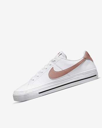 Zapatillas Nike Court Legacy Next Nature Mujer Blancas Naranjas Negras Rosas | CR4579