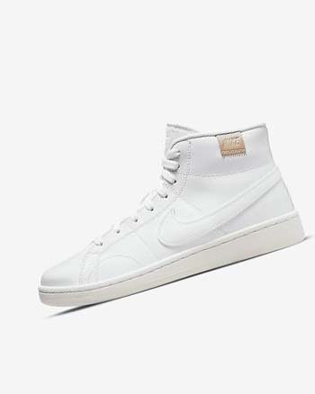 Zapatillas Nike Court Royale 2 Mid Mujer Blancas Blancas | CR2626