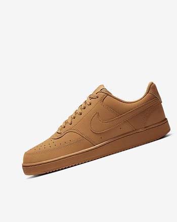 Zapatillas Nike Court Vision Low Hombre Marrones | CR4580