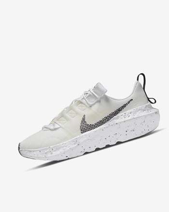 Zapatillas Nike Crater Impact Mujer Blancas Blancas Negras | CR1142