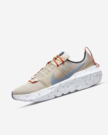 Zapatillas Nike Crater Impact Mujer Creme Blancas Azules Claro | CR2534