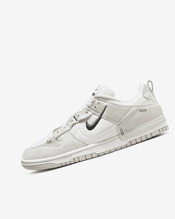 Zapatillas Nike Dunk Low Disrupt 2 Mujer Blancas Beige Claro Negras | CR5573