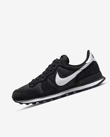 Zapatillas Nike Internationalist Mujer Negras Gris Oscuro Blancas | CR3016