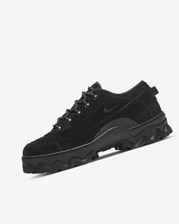 Zapatillas Nike Lahar Low Mujer Negras Naranjas Negras Gris Oscuro | CR5143