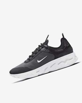 Zapatillas Nike React Live Hombre Negras Gris Oscuro Blancas | CR5051