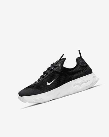 Zapatillas Nike React Live Niño Negras Gris Oscuro Blancas | CR2467