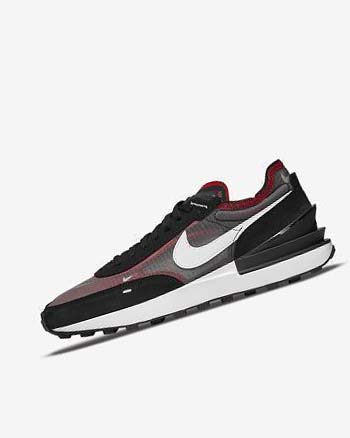 Zapatillas Nike Waffle One SE Hombre Negras Rojas Blancas | CR5257