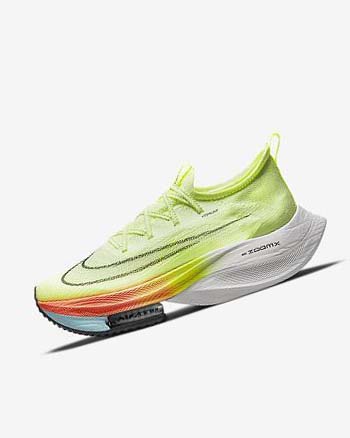 Zapatillas Running Nike Air Zoom Alphafly NEXT% Flyknit Hombre Naranjas Turquesa Negras | CR5364