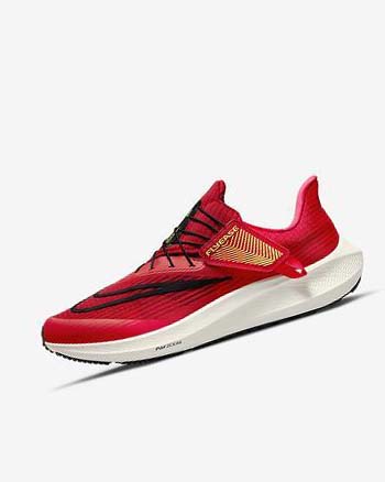 Zapatillas Running Nike Air Zoom Pegasus 39 FlyEase Hombre Rojas Gris Oscuro Negras | CR2475