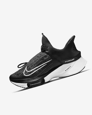 Zapatillas Running Nike Air Zoom Tempo NEXT% FlyEase Hombre Negras Blancas Negras Blancas | CR5425