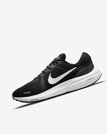 Zapatillas Running Nike Air Zoom Vomero 16 Hombre Negras Gris Oscuro Blancas | CR4553