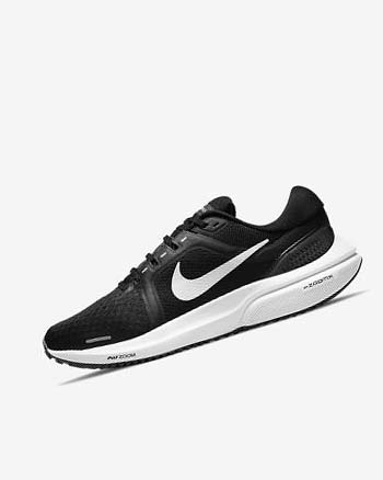 Zapatillas Running Nike Air Zoom Vomero 16 Mujer Negras Gris Oscuro Blancas | CR5460