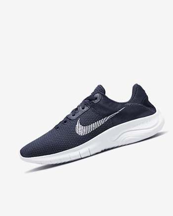 Zapatillas Running Nike Flex Experience Run 11 Next Nature Hombre Azul Marino Obsidian Oscuro Blancas | CR1150