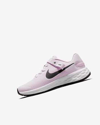 Zapatillas Running Nike Revolution 6 FlyEase Niña Rosas Negras | CR2701