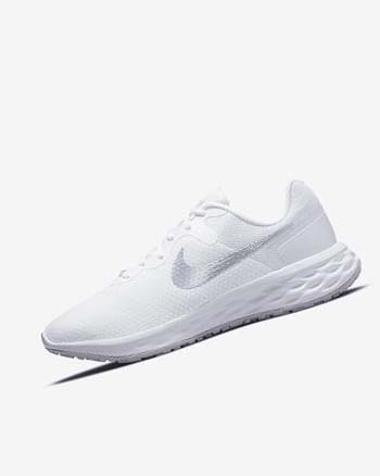 Zapatillas Running Nike Revolution 6 Next Nature Mujer Blancas Plateadas Metal Plateadas | CR2549