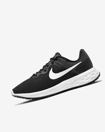 Zapatillas Running Nike Revolution 6 Next Nature Mujer Negras Gris Oscuro Gris Blancas | CR3126