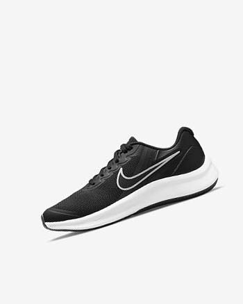 Zapatillas Running Nike Star Runner 3 Niño Negras Gris Oscuro Gris Oscuro | CR2837