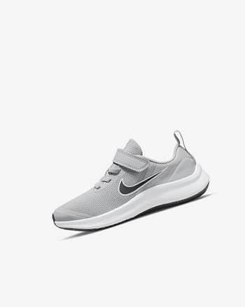 Zapatillas Running Nike Star Runner 3 Niña Gris Claro Gris Negras | CR5388