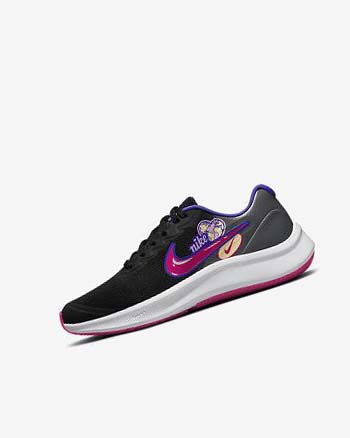 Zapatillas Running Nike Star Runner 3 SE Niña Negras Rosas | CR2915