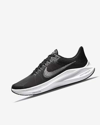 Zapatillas Running Nike Winflo 8 Hombre Negras Blancas | CR5133