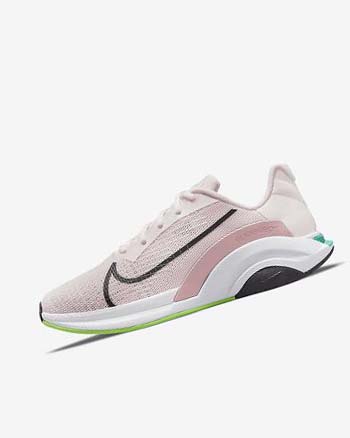 Zapatillas Running Nike ZoomX SuperRep Surge Mujer Rosas Claro Rosas Verde Negras | CR4522