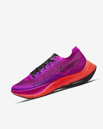 Zapatillas Running Nike ZoomX Vaporfly Next% 2 Mujer Moradas Rojas Gris Negras | CR2524