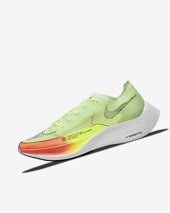 Zapatillas Running Nike ZoomX Vaporfly Next% 2 Hombre Naranjas Verde | CR5346