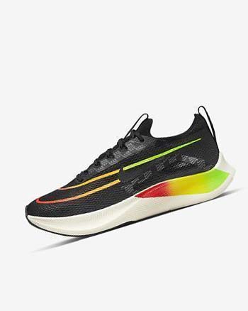 Zapatillas Running Nike Zoom Fly 4 Hombre Negras Multicolor | CR4634