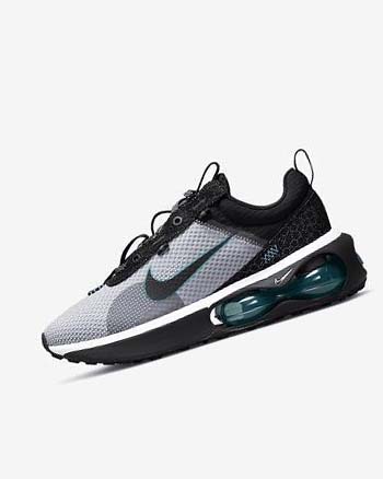 Zapatos Casuales Nike Air Max 2021 SE Hombre Gris Negras Blancas | CR2261