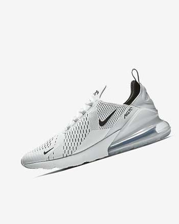 Zapatos Casuales Nike Air Max 270 Hombre Blancas Blancas Negras | CR2992