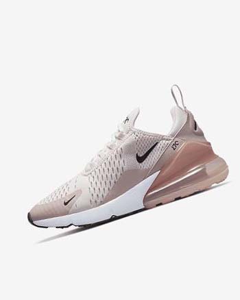 Zapatos Casuales Nike Air Max 270 Mujer Rosas Claro Rosas Negras | CR5029