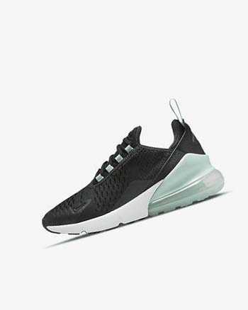 Zapatos Casuales Nike Air Max 270 Niña Blancas Verde Menta Negras | CR5567