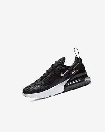 Zapatos Casuales Nike Air Max 270 Niña Negras Gris Oscuro Blancas | CR5068