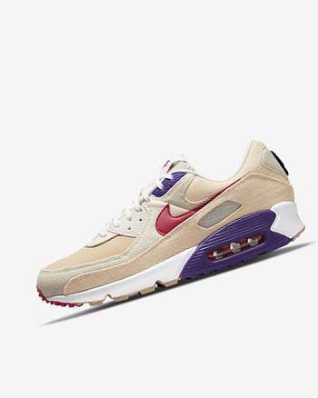 Zapatos Casuales Nike Air Max 90 Hombre Rosas | CR1133