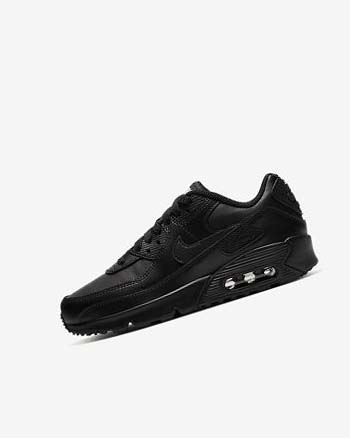 Zapatos Casuales Nike Air Max 90 LTR Niño Negras Negras Blancas Negras | CR2515