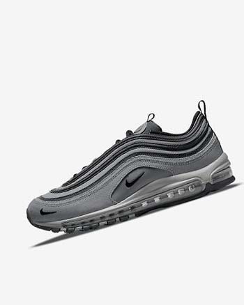 Zapatos Casuales Nike Air Max 97 Hombre Gris Gris Oscuro Gris Negras | CR2395